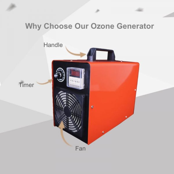 Ozone Generator for Home Office and Car Use