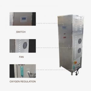 50-100g:h Water Ozone Generator purification systems6